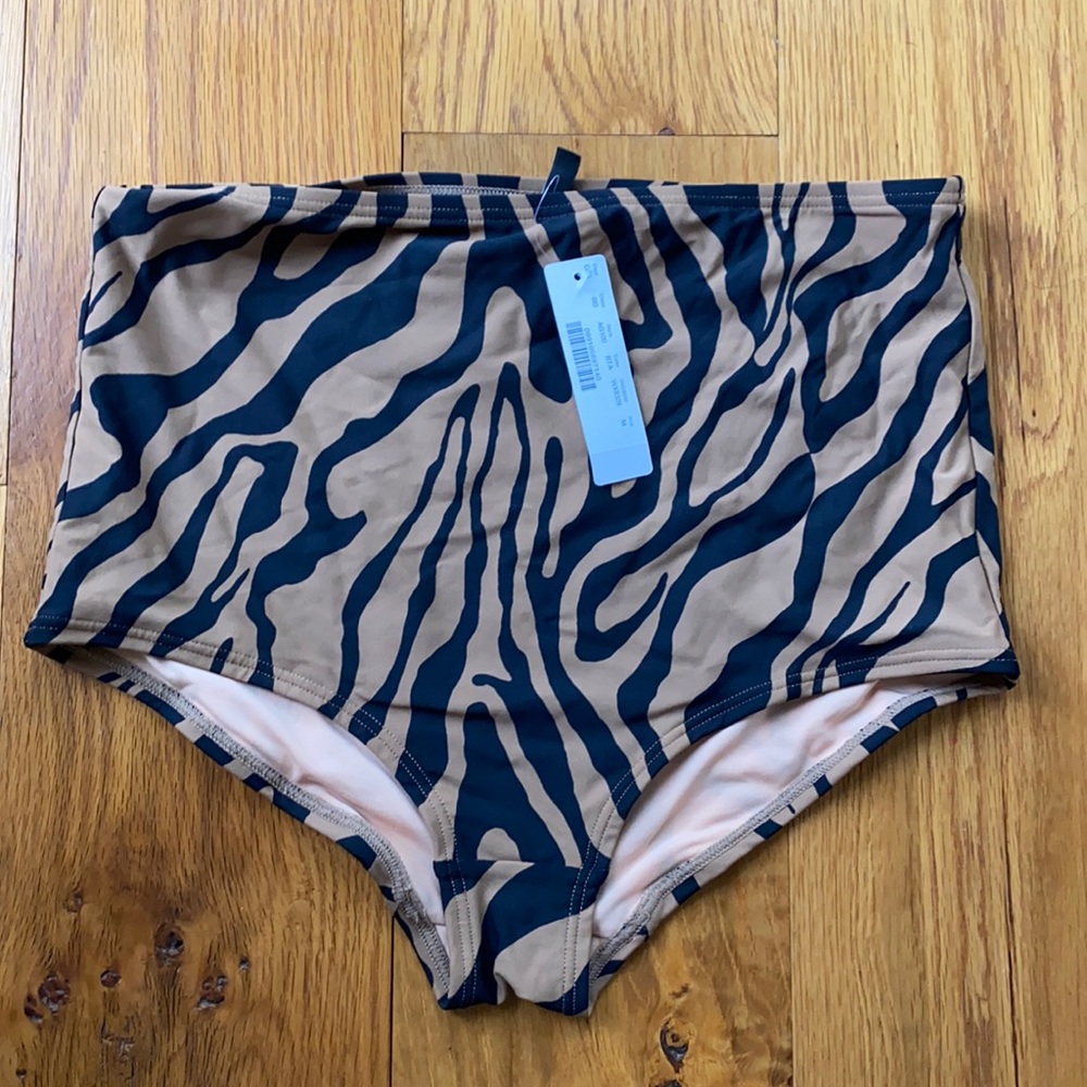 NWT JCREW high waist bikini bottom